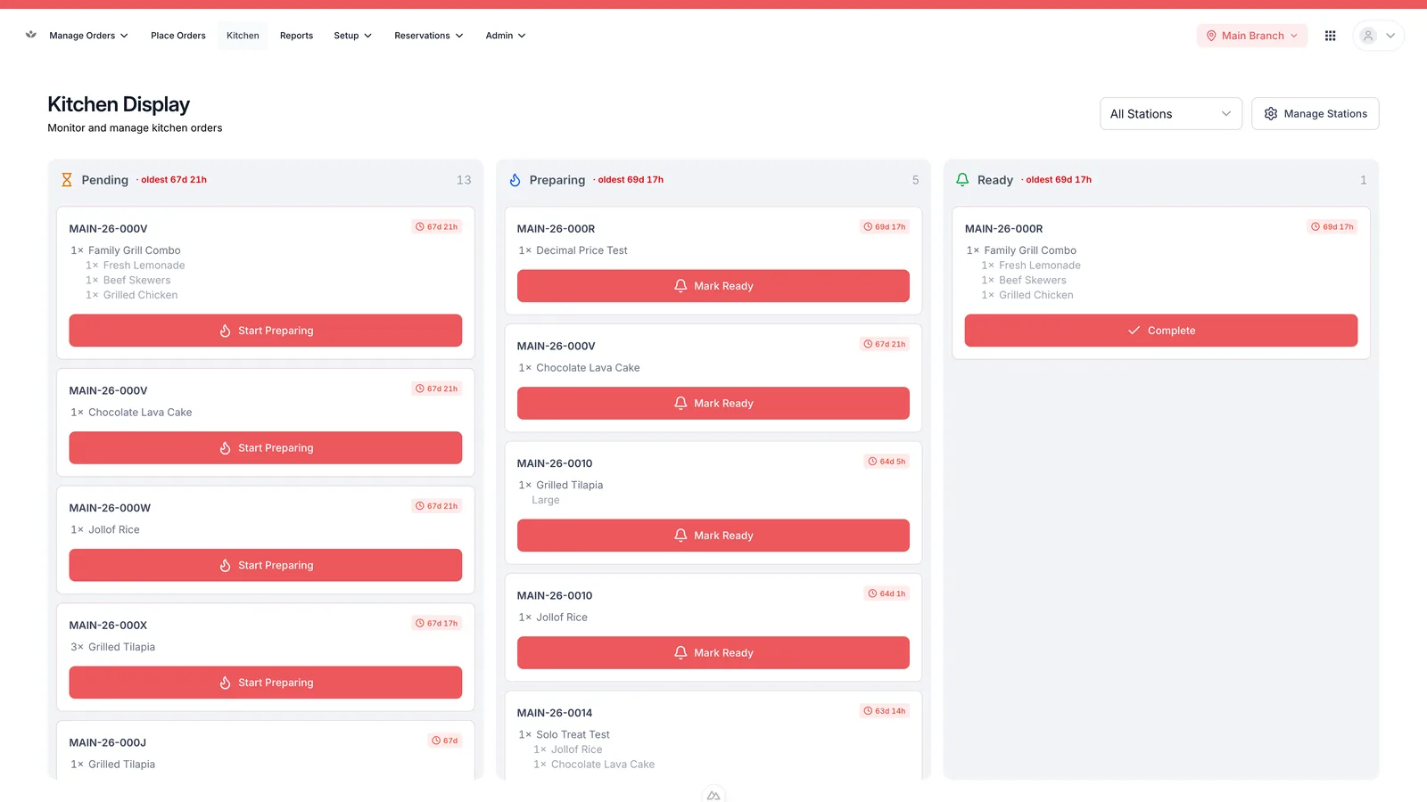 Order Management